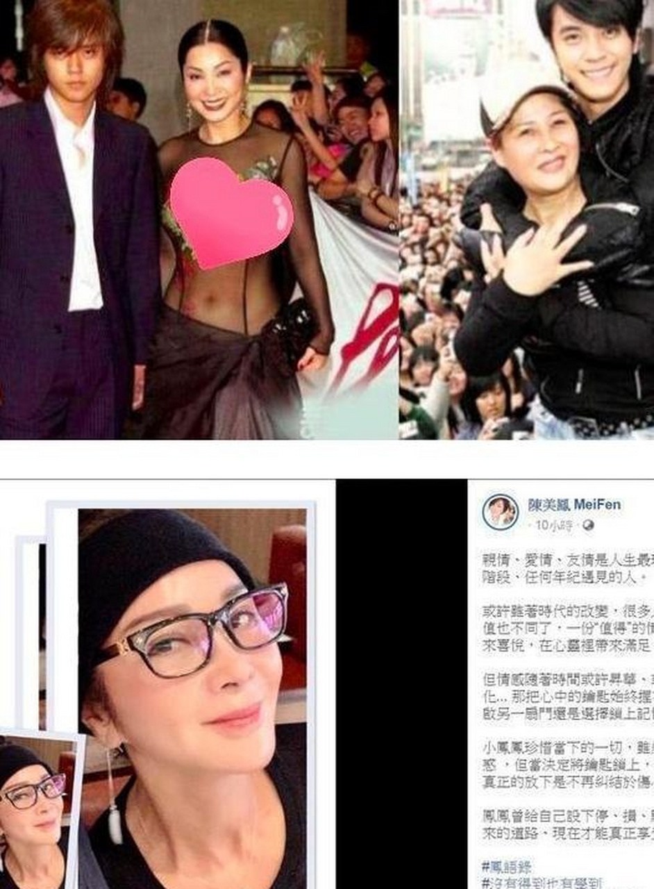 不过罗志祥是陈美凤的干儿子,因为陈美凤没有孩子,所以对于罗志祥也视