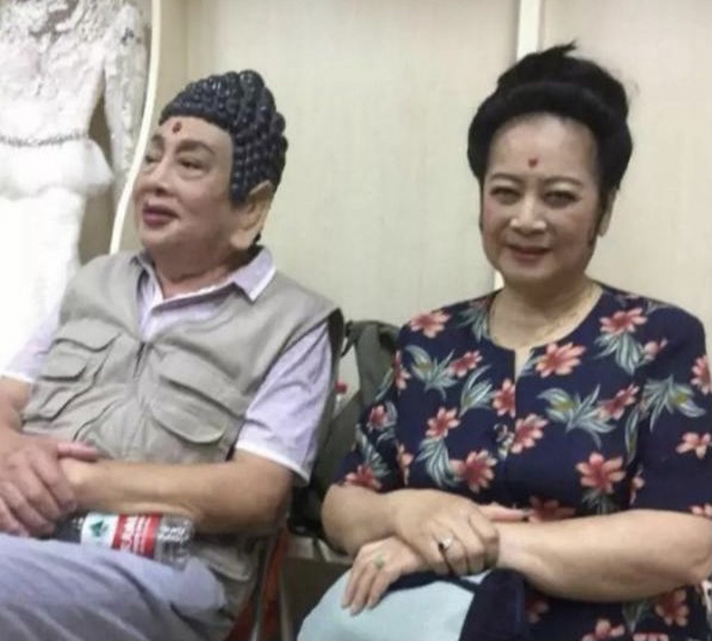 在《西游记》中扮演观音菩萨的左大玢老师说:"我以前不信佛的,但就从