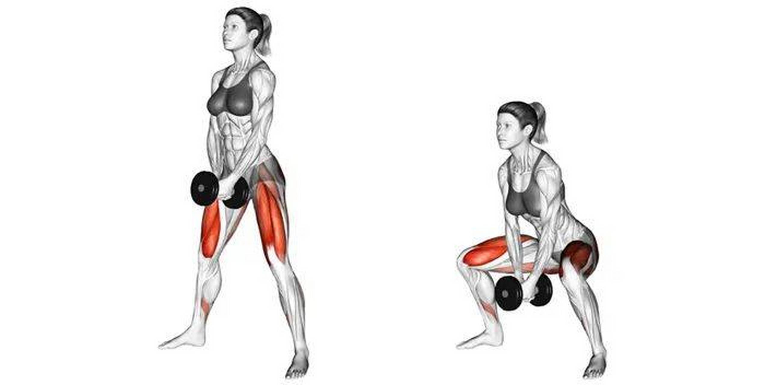 相扑式深蹲可以选择抱着杠铃片做负重,如果没有杠铃,可以选择课本等有