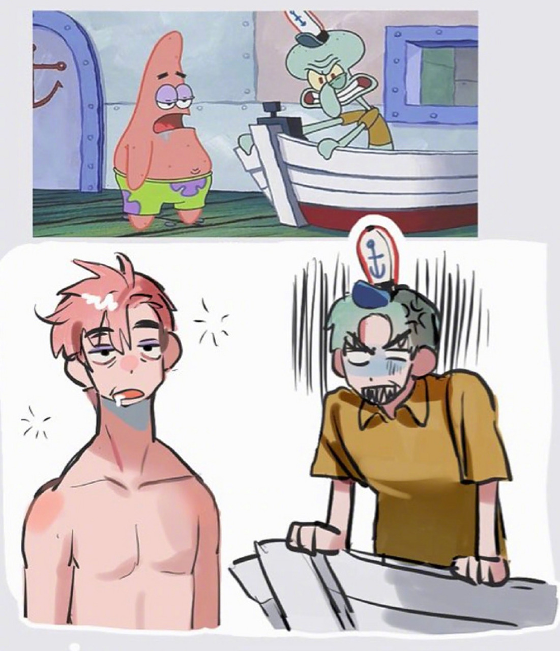 海绵宝宝拟人 帅气又可爱 twi:ym3443