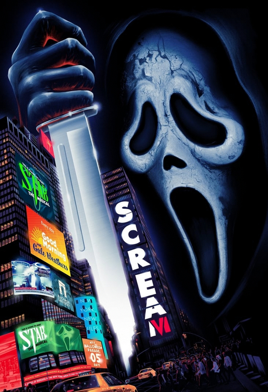 热门恐怖片系列新作《惊声尖叫6》发布终极预告,北美上映.