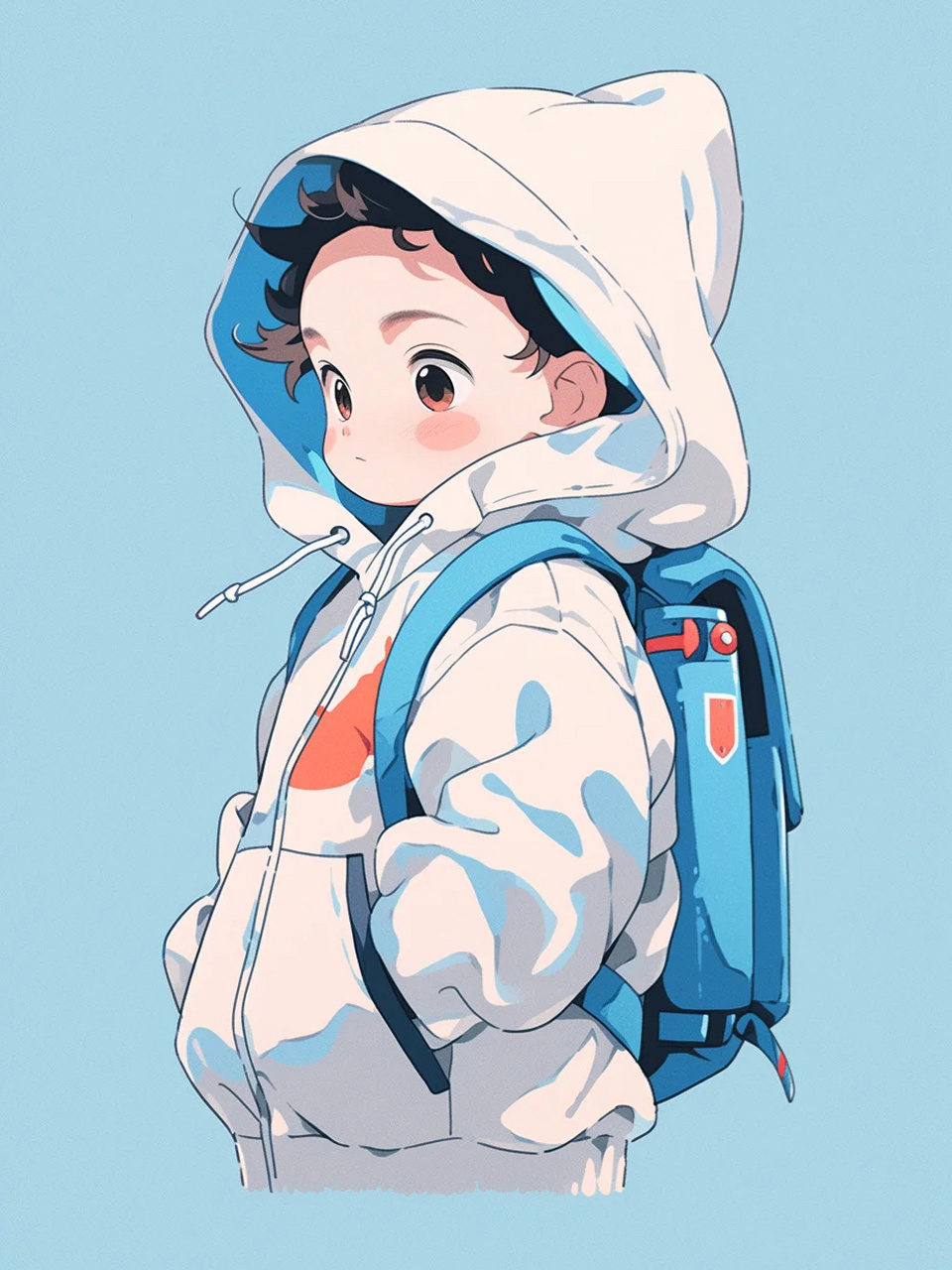 风衣少年,风衣少女