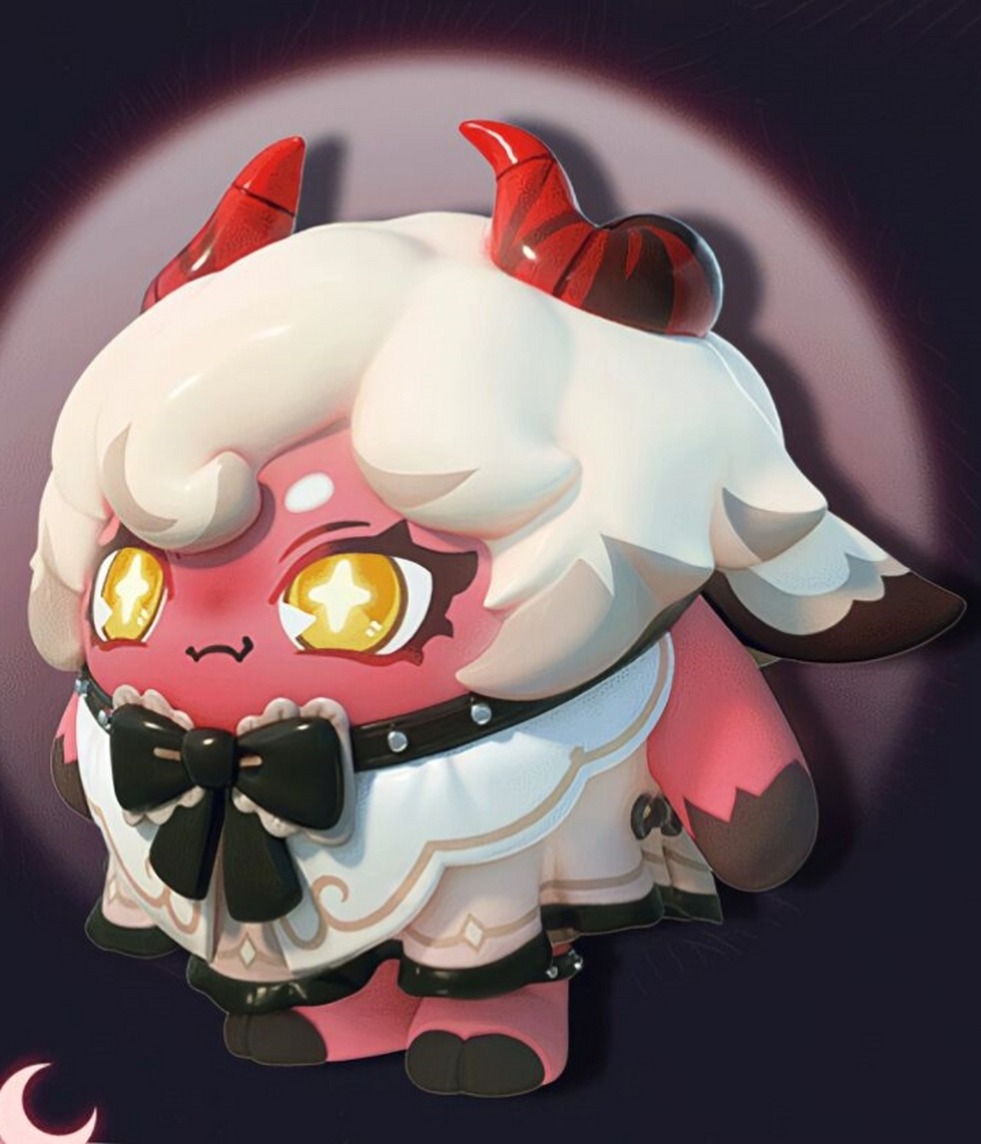 反派演员新形象 我花了很长时间来绘制露希宝宝小恶魔的造型,终于完成