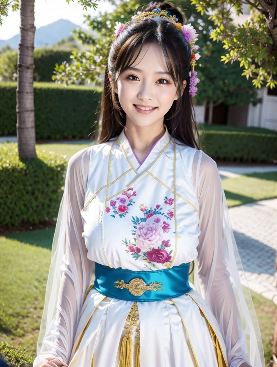 漂亮小姐姐穿着汉服应该没有人不喜欢吧?#美女# #养眼美女# #女人