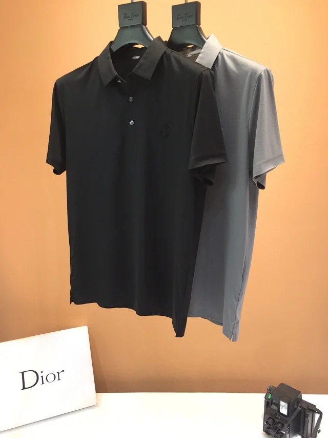 迪奥   蚕丝polo衫