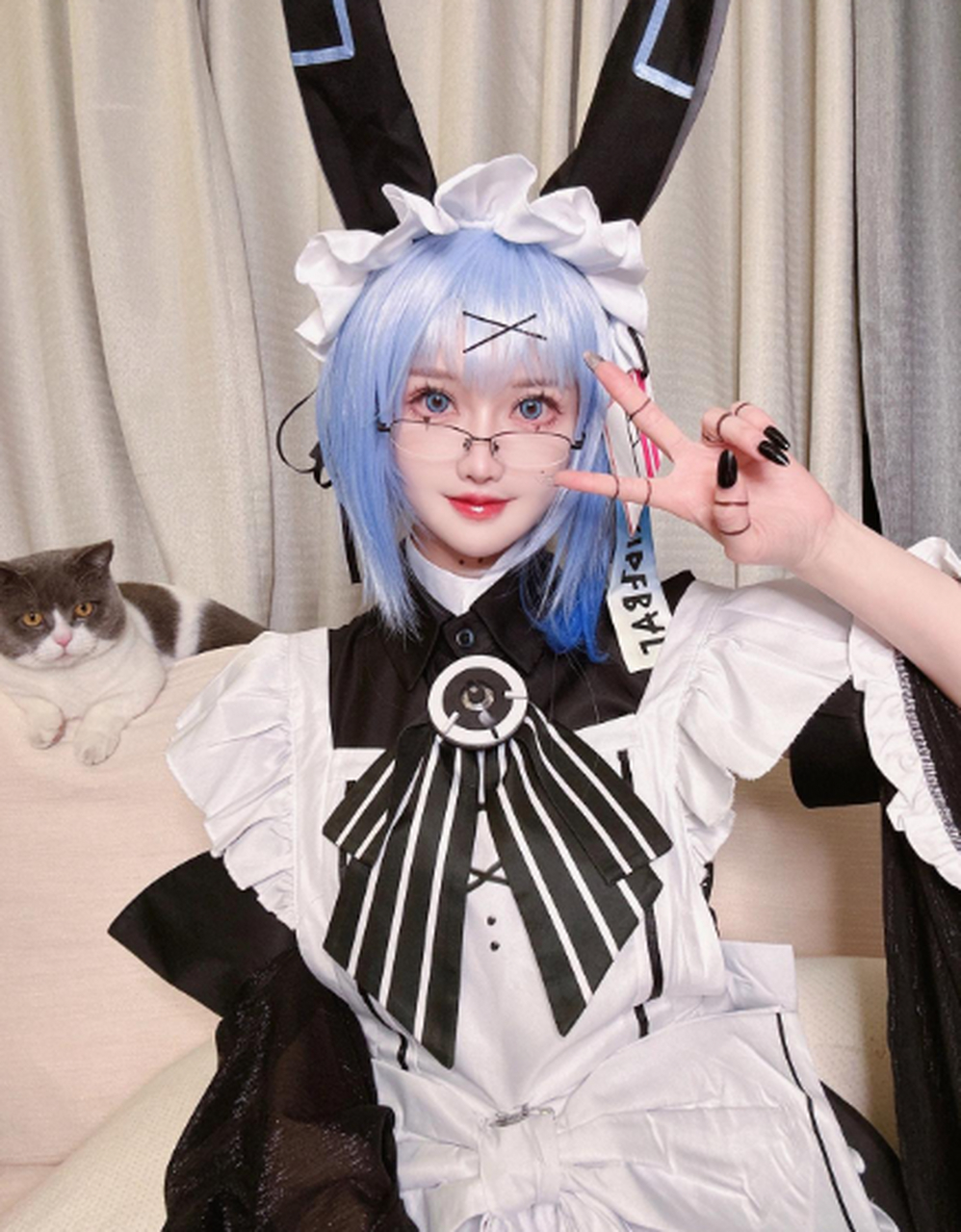 智能家用Ⅲ型女仆,雷比尼斯为您服务#cos# #百家号星火计划