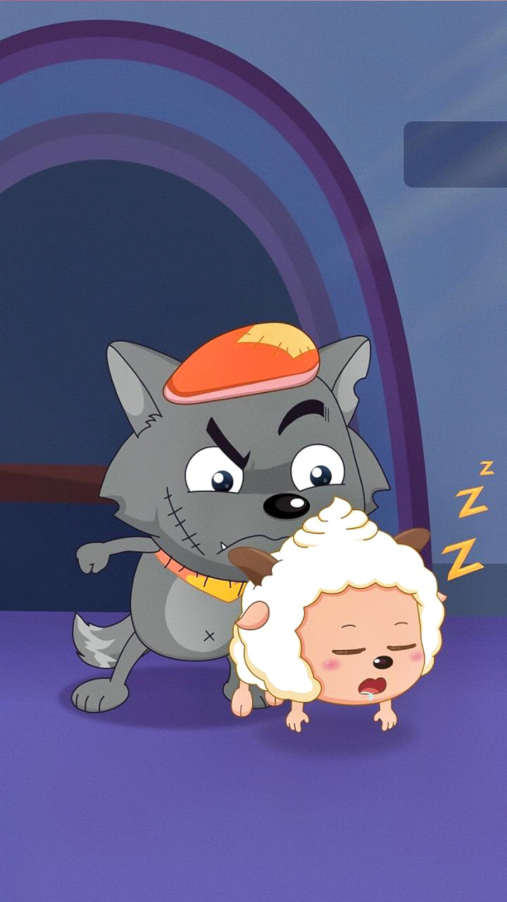 动漫壁纸|《喜羊羊与灰太狼》高清手机壁纸大全:喜羊羊,等我抓到了你