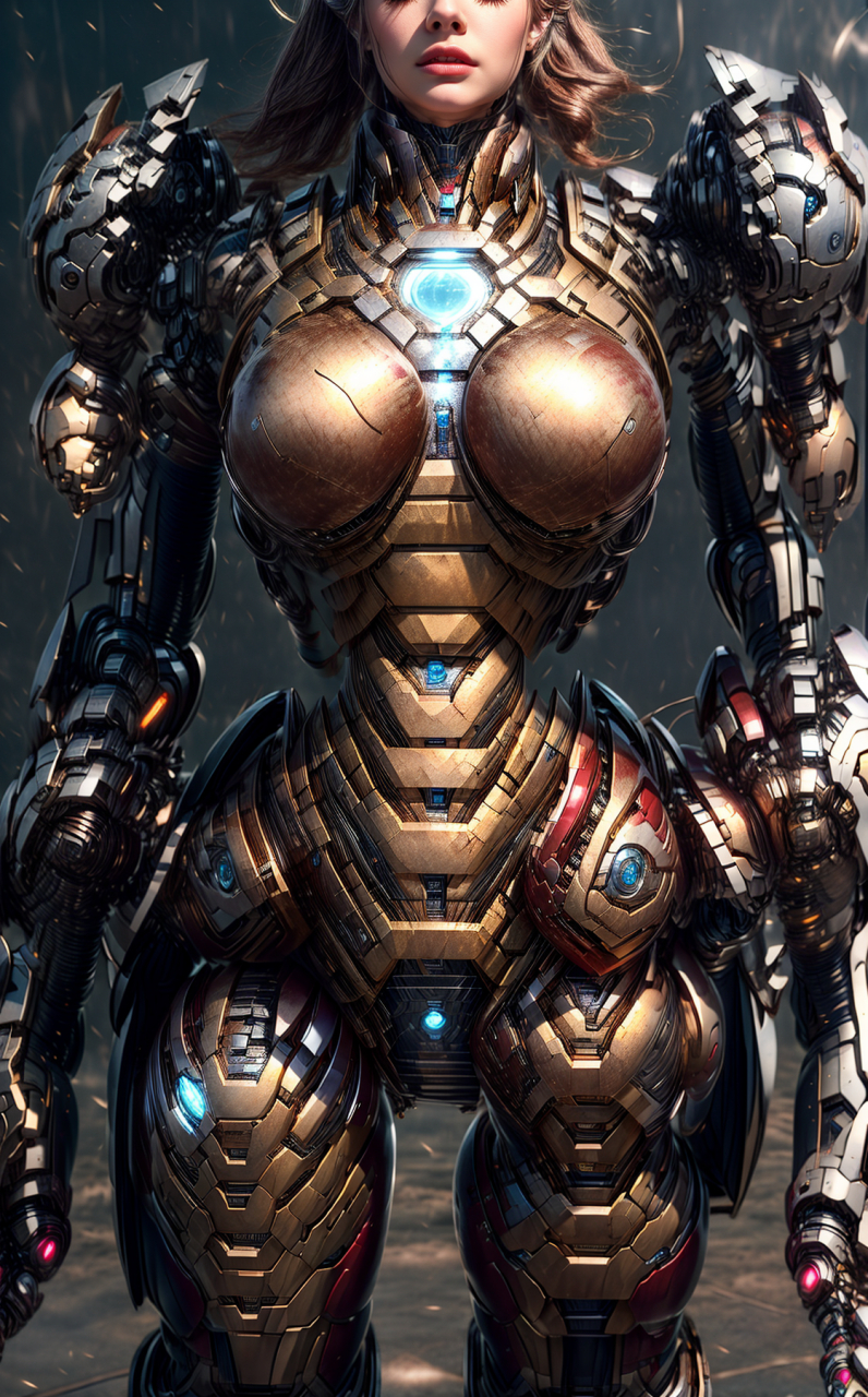 笨重机甲风 #ai共创计划#   #ai绘画