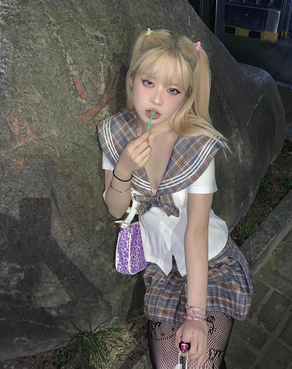 不良jk学生妹可爱乖巧又俏皮太让人心动了