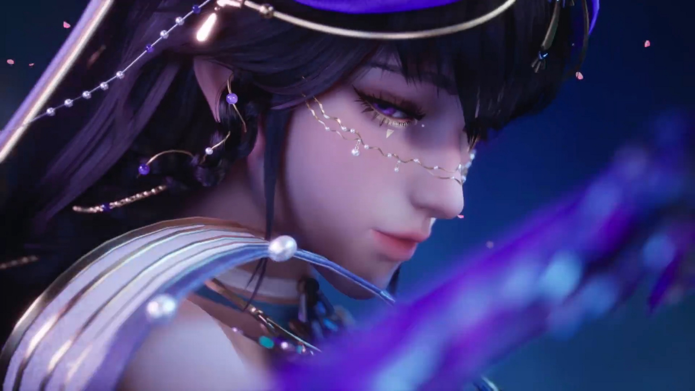 神印王座# #国漫# #壁纸#  给魔神皇殿下献舞的龙皓晨,女装真的毫无