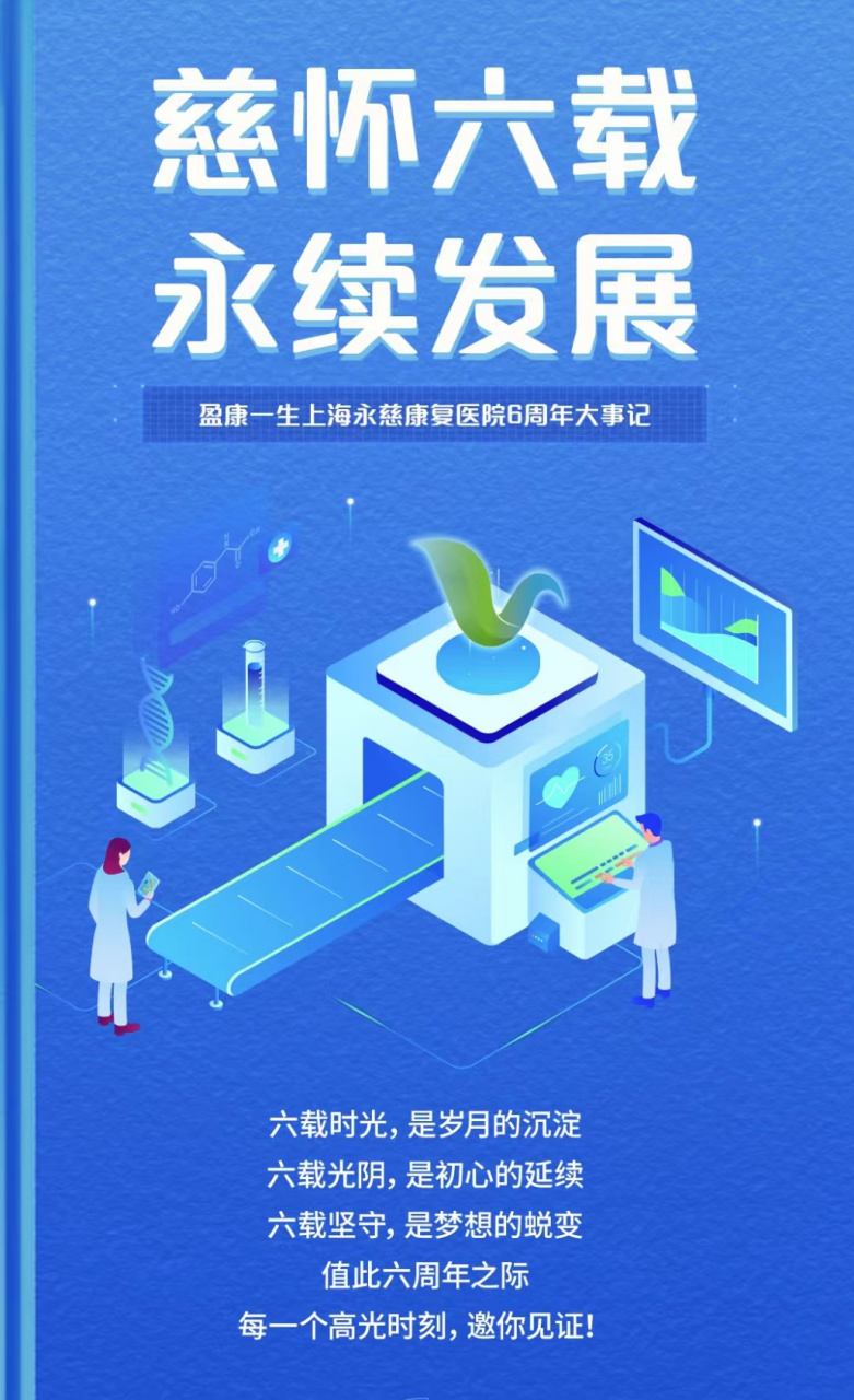 【慈懷六載 永續發展】盈康一生上海永慈康復醫院建院六週年 6年來