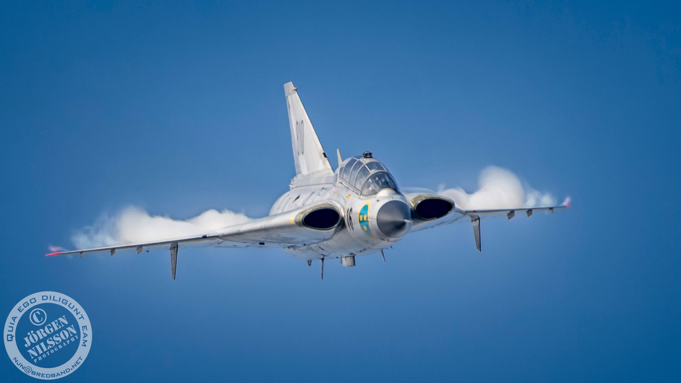 瑞典的龙,双座的萨博-35c机腹部的两片小腹鳍,挺可爱挺萌的.