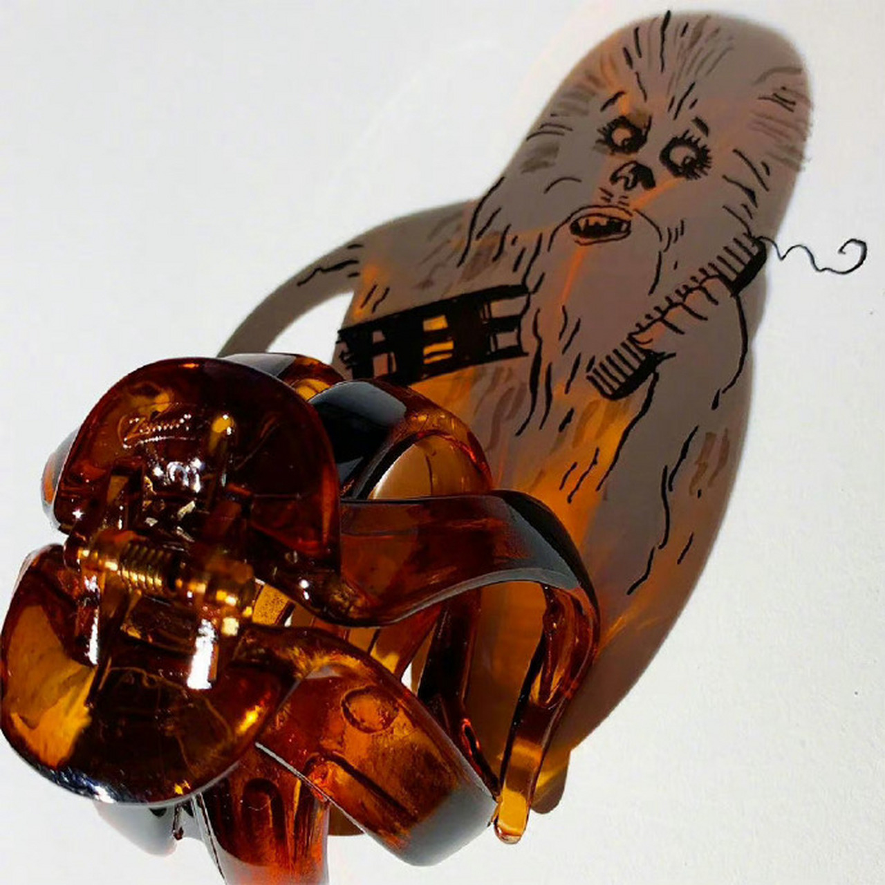 比利时影子涂鸦艺术家 vincent bal 的创意绘画作品 #绘画作品# #创意