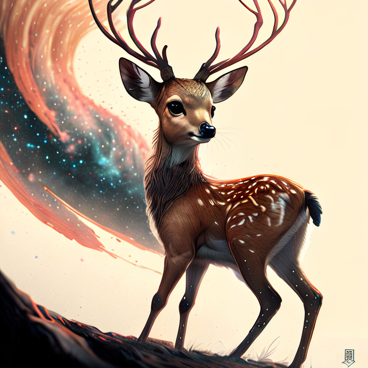 小儿鹿鹿空肩随,血指汗颜惊崛奇.生动,经典,简洁#百度文心一言来了