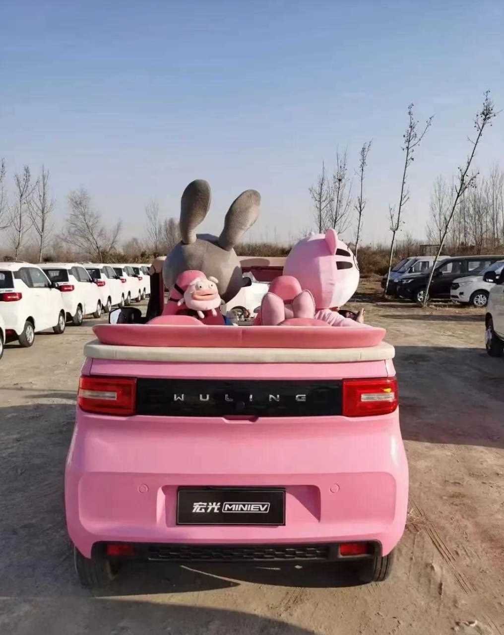 五菱迷你敞篷版估计快上市了,现在不少地方已经有展车.