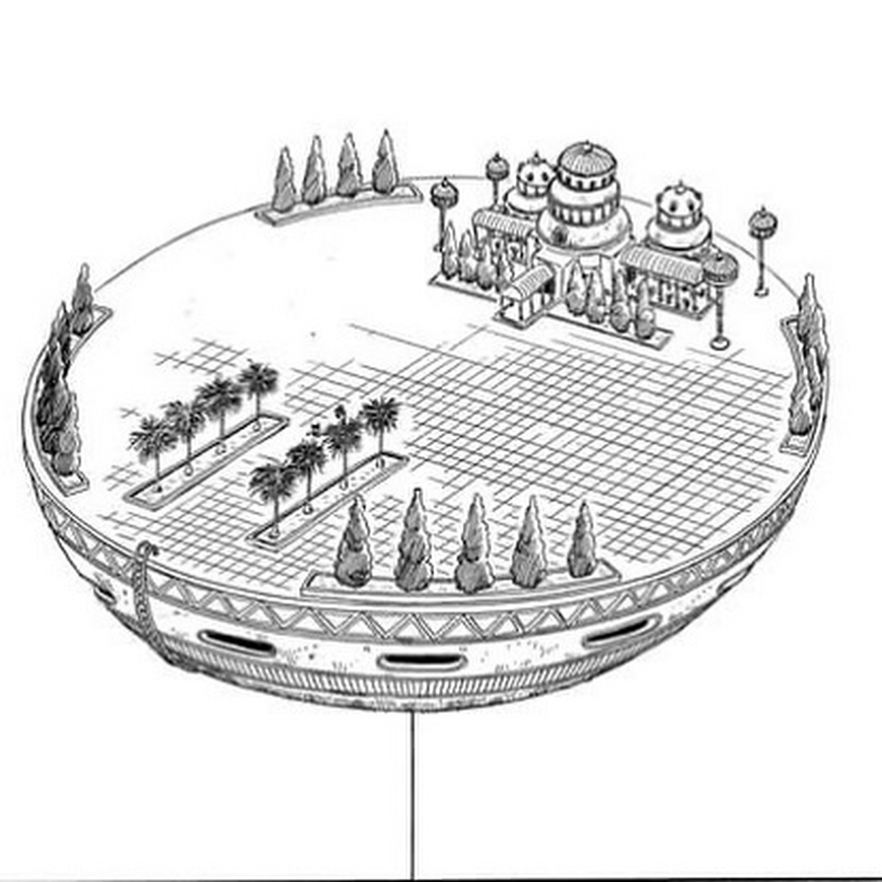 龙珠# #羞羞漫画# #漫画# 天神殿全景