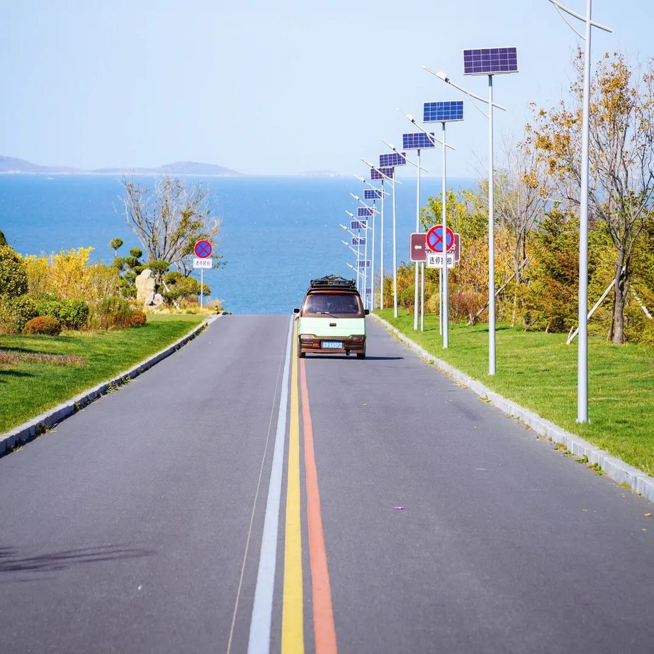 美好辽宁欢迎您##网红打卡地辽宁杠杠滴# 大连泊霞湾彩虹公路