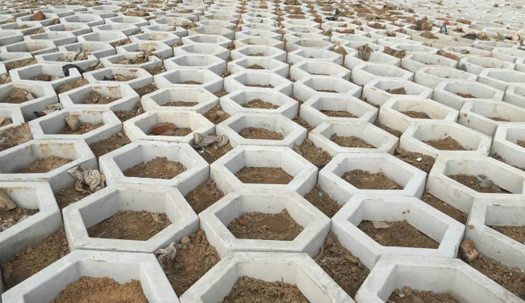 护坡砖# #鑫建水泥制品#  护坡砖是一种常见的道路建材,用途广泛.