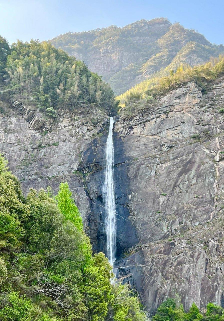 日照香炉生紫烟,遥看瀑布挂前川.飞流直下三千尺,疑是银河落九天.
