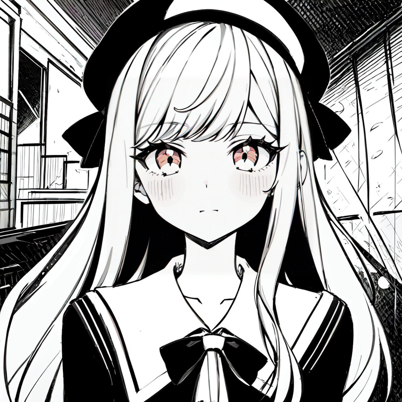 [微笑]二次元推文插画[微笑]#二次元萌妹