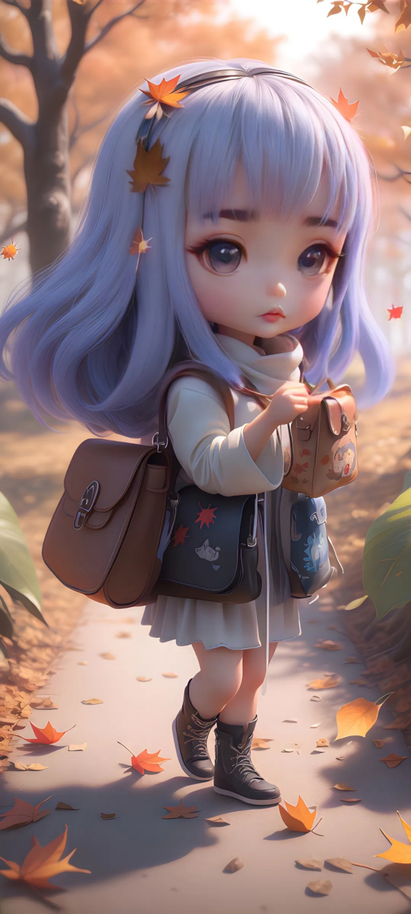 q版动漫人物也是很好看的呀!#秋日生活创作季# #动漫