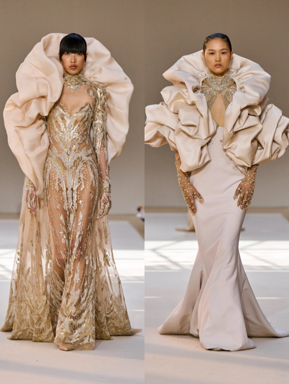 黎巴嫩设计师艾莉·萨博于1982年创立的同名品牌elie saab,以奢华