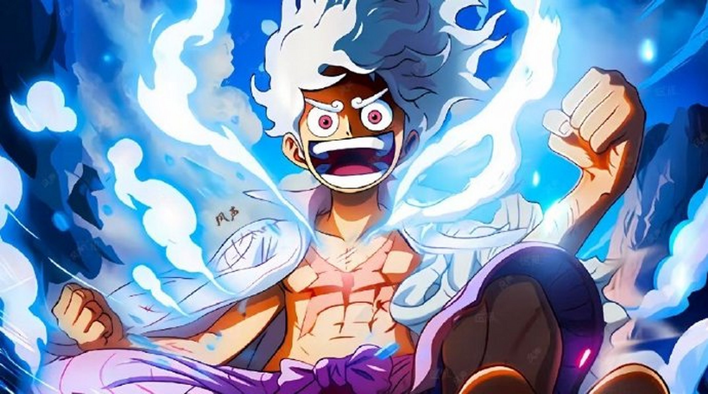 路飞 五档:果实觉醒的力量[打call] #海贼王# #经典动漫