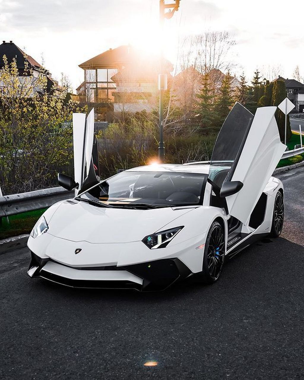 lamborghini aventador sv lp750-4  aventador  car时尚  豪车超跑