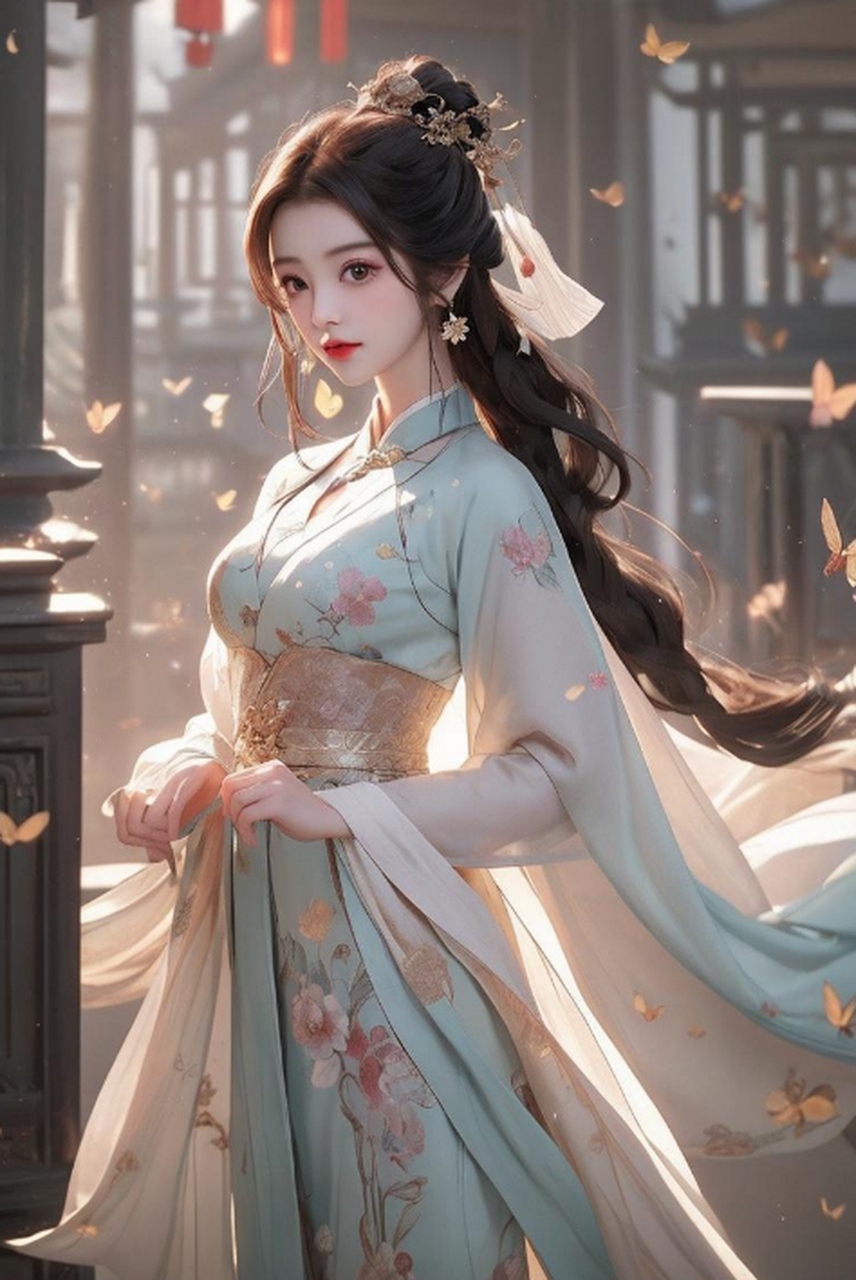 古风美女#国风古韵# #古风