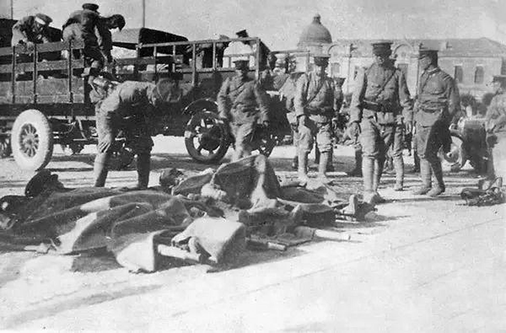 1928年,日军正在屠杀济南的老百姓,看着照片就忍不住怒从心起!