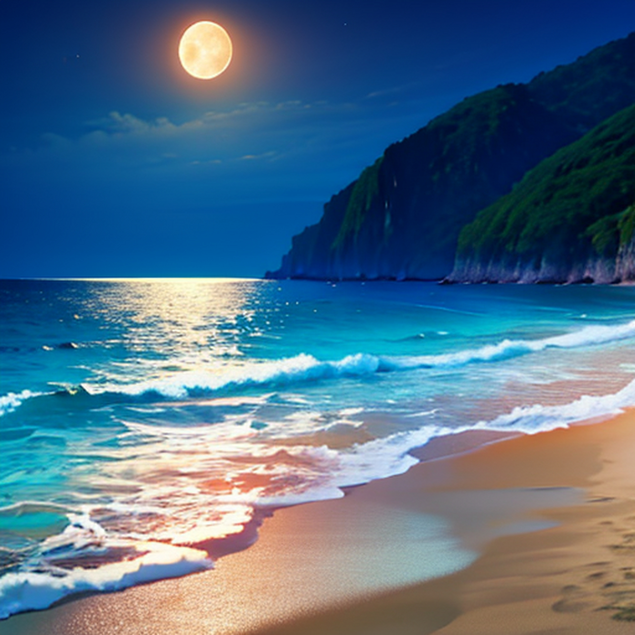 在这个寂静的夜晚,当所有的声音都渐渐消退,当星星在天空中闪烁,当