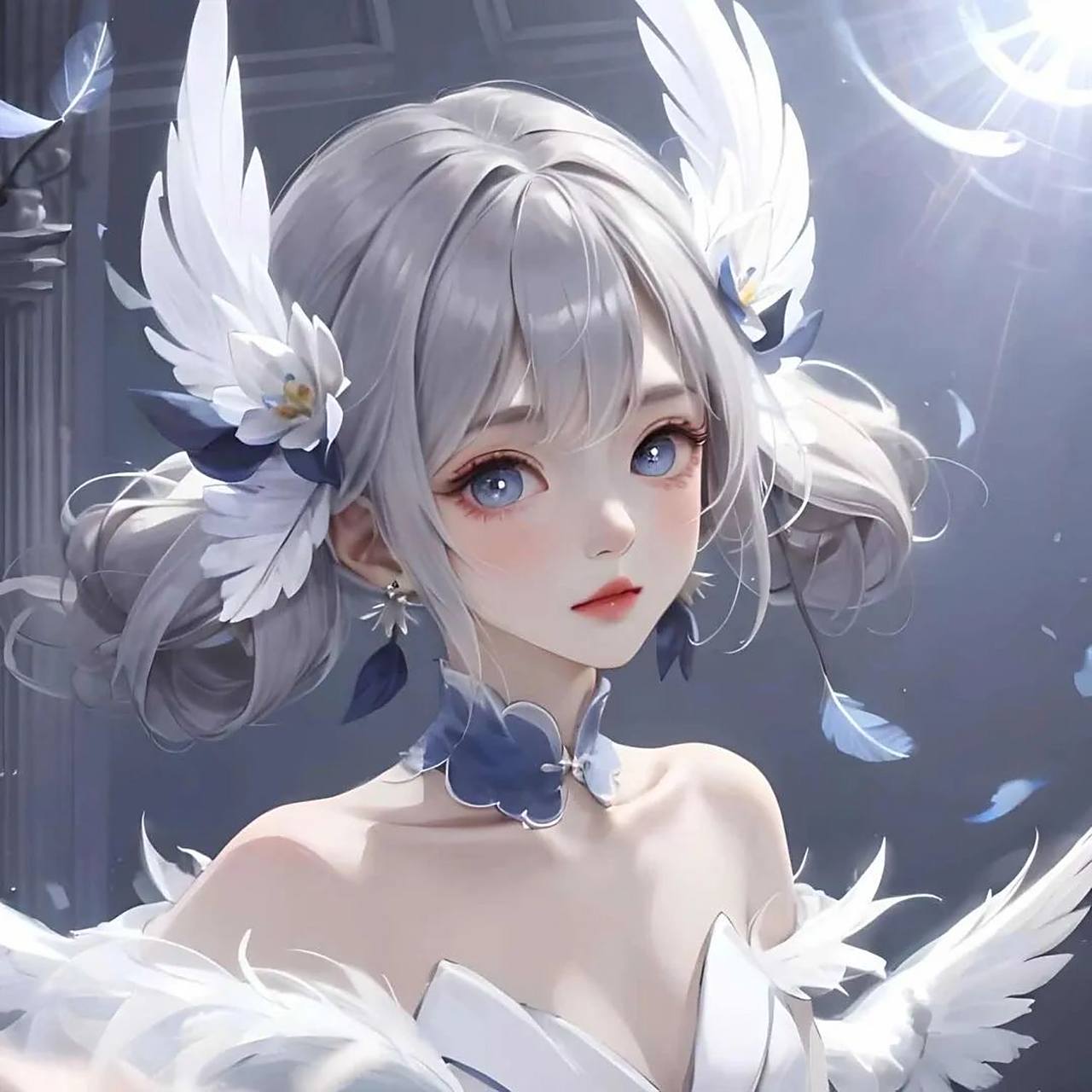 古风动漫男生头像# #女生头像# #优质女生头像# #动漫女生头像