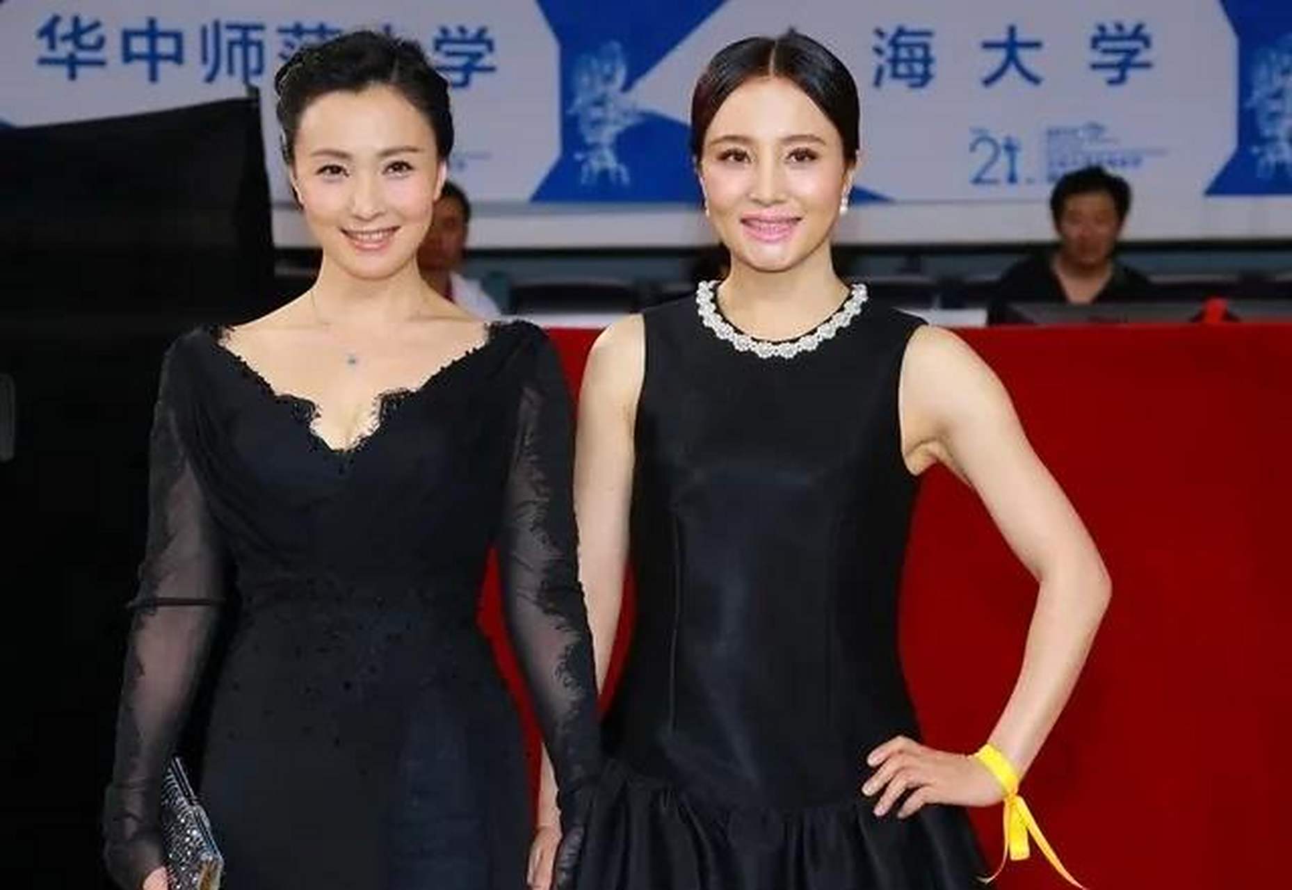 领动计划 大陶红和小陶虹罕见同框吆红毯!