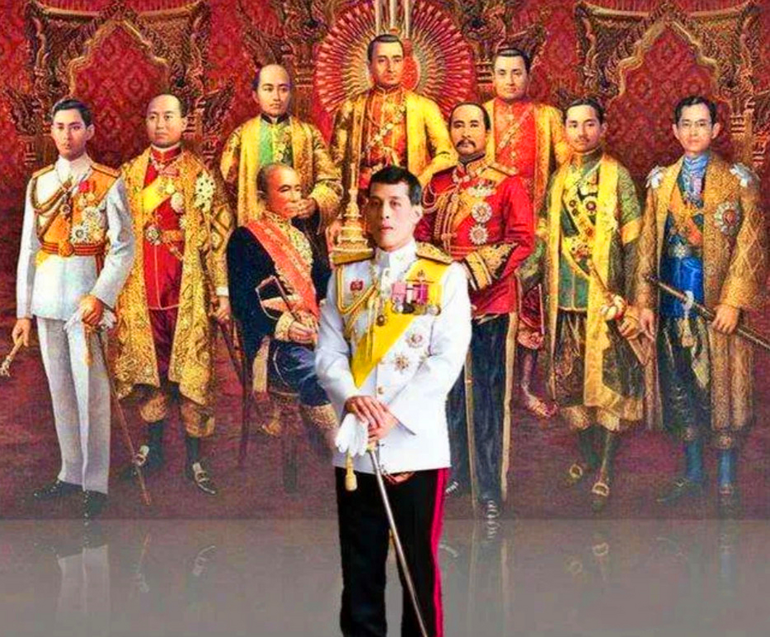 泰国曼谷王朝历代国王一览!