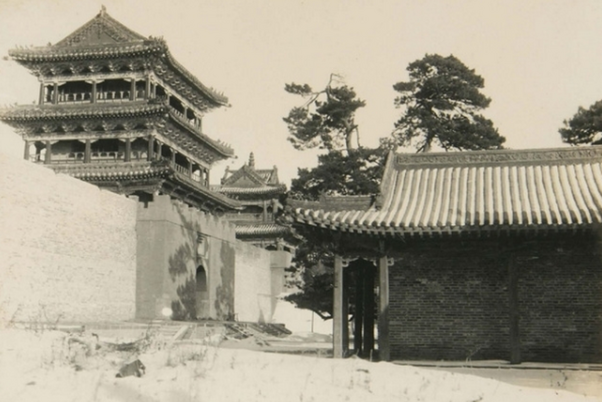 九月动态激励计划# 1924年沈阳老照片,百年前的沈阳东陵北陵风貌