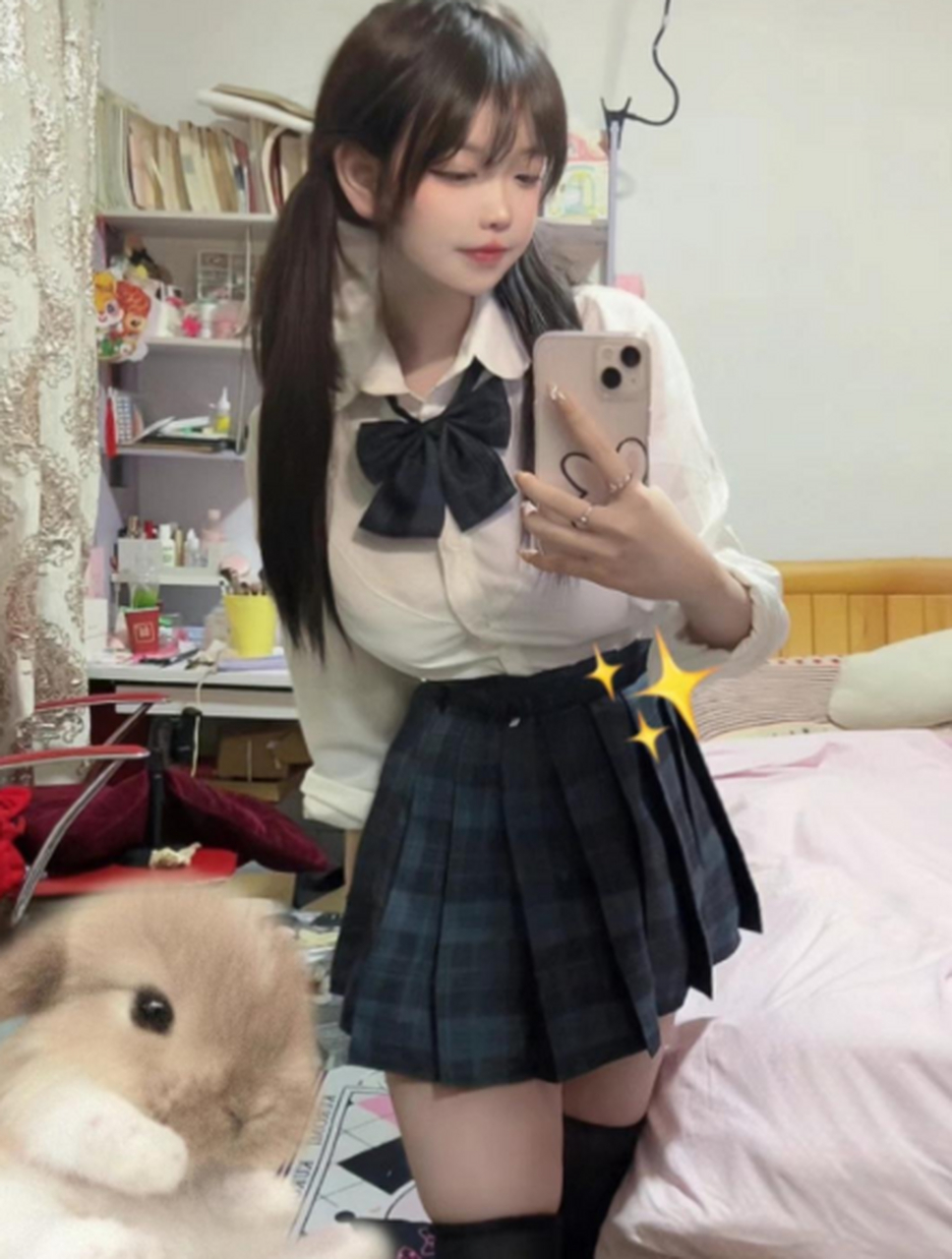 清纯可人的jk小学妹