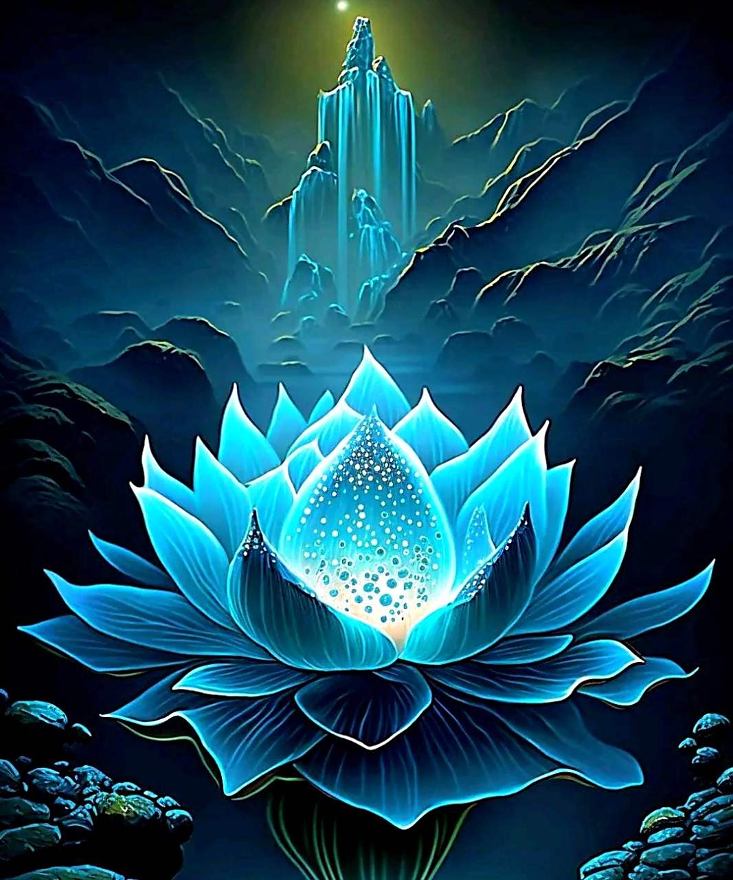 好运连连的上古青莲.