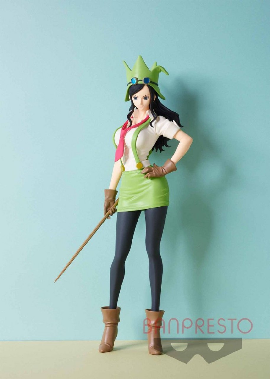 海贼王最新罗宾手办(咚塔塔小人族版)来袭!