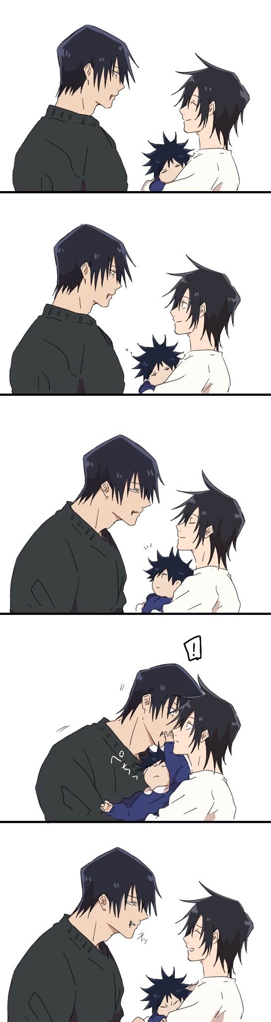 平行时空的伏黑惠一家 温馨又有爱 爸爸妈妈好甜啊 twi.mato926