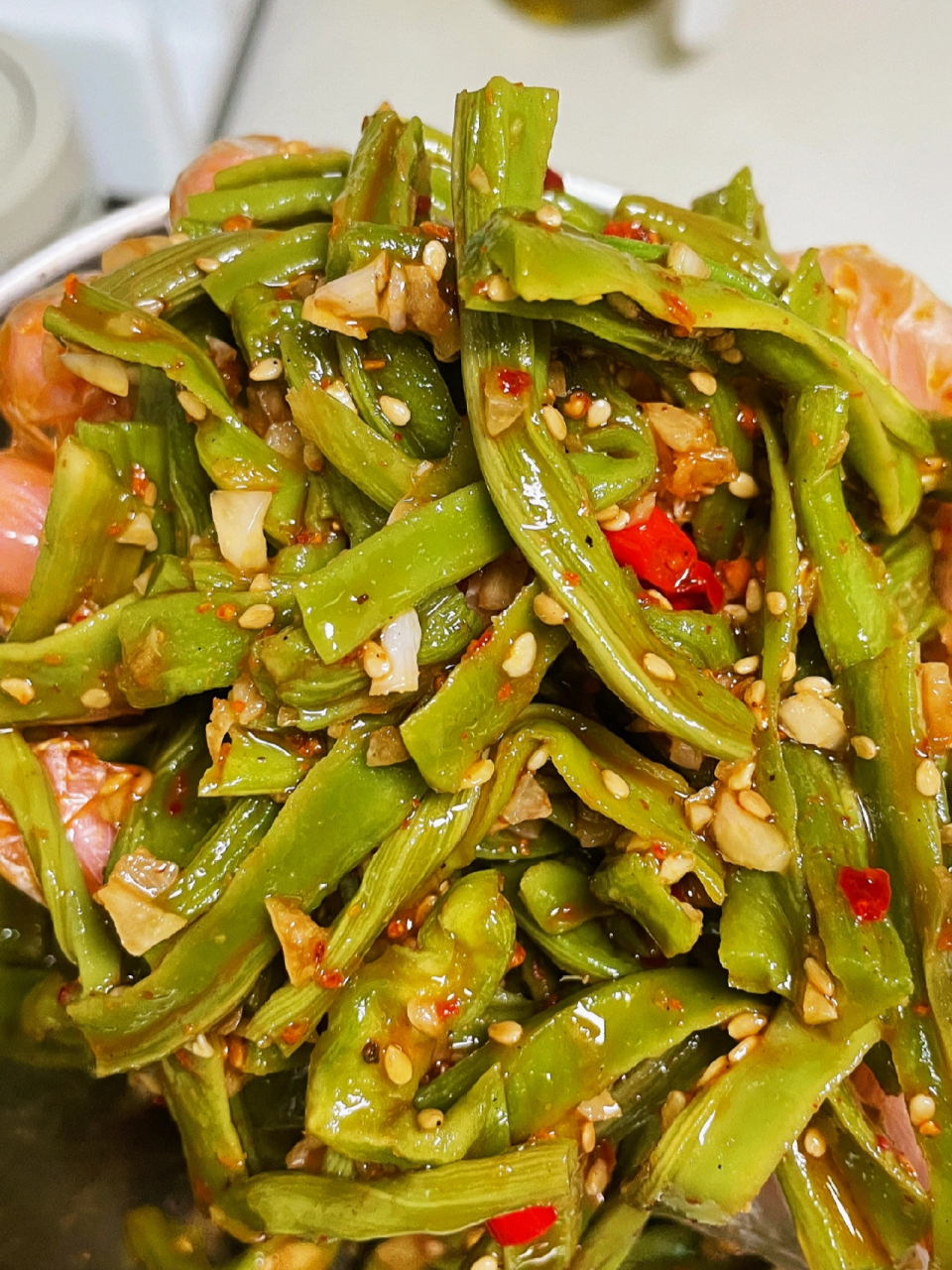 这么好吃的凉拌贡菜 我想告诉所有姐妹巨巨巨好吃[打call] 	 [馋嘴]真