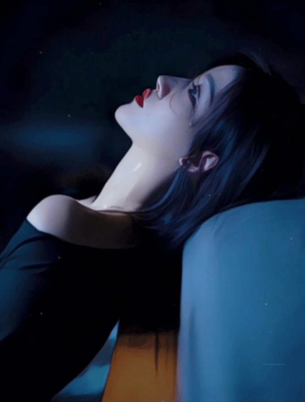 他看不到你喝醉的样子,也看不到你在夜里哭到哽咽的样子,别傻了,他