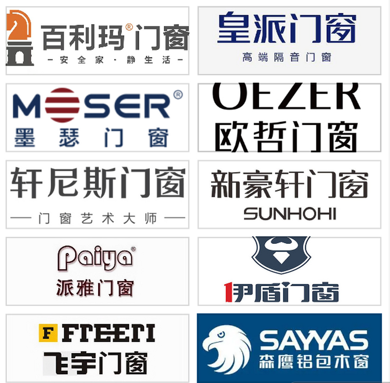 消费者公认的2023门窗十大品牌   消费者公认的门窗十大品牌是哪些?
