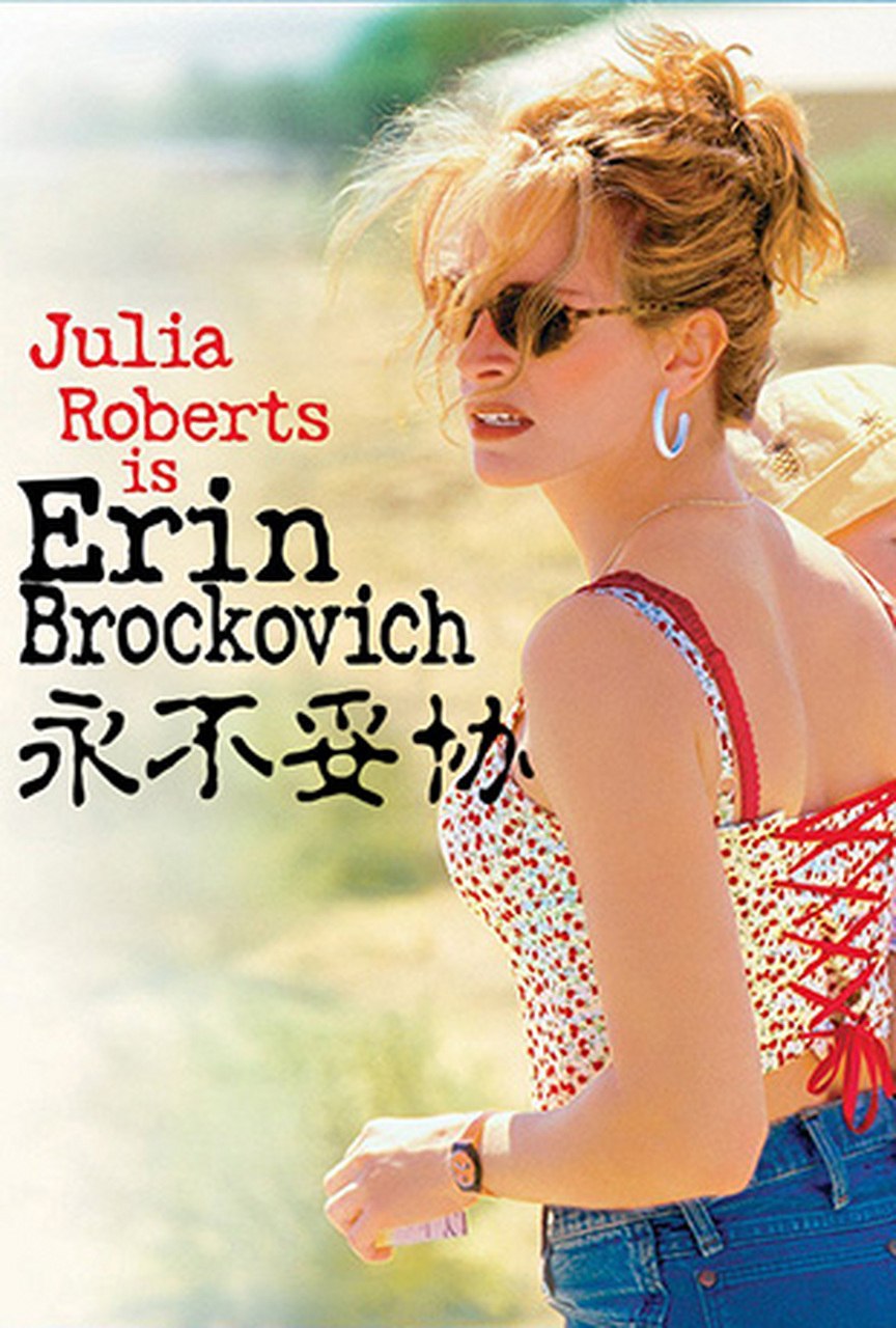 永不妥协 erin brockovich (2000) 这部传记剧不仅关注母爱,还展示了