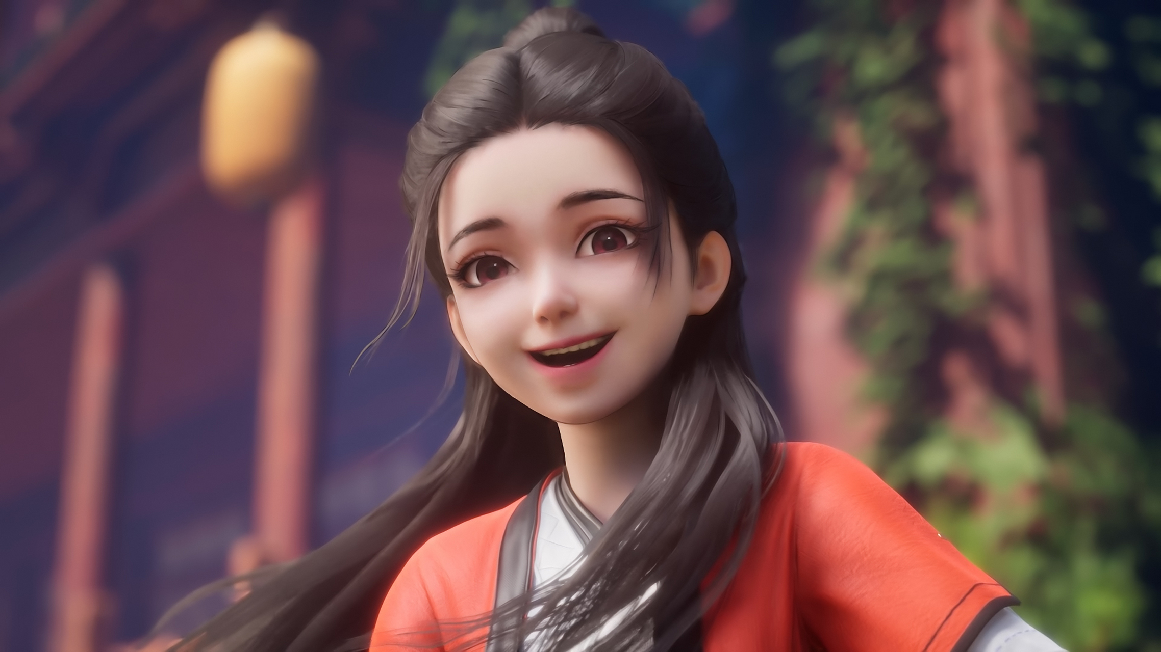 国漫壁纸|《沧元图》孟川与柳七月:两人从小青梅竹