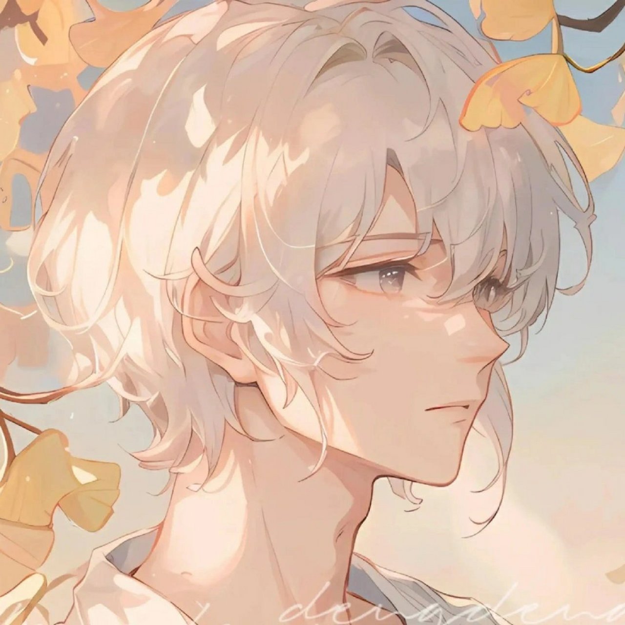 超仙情侣头像 | 白发 | 唯美