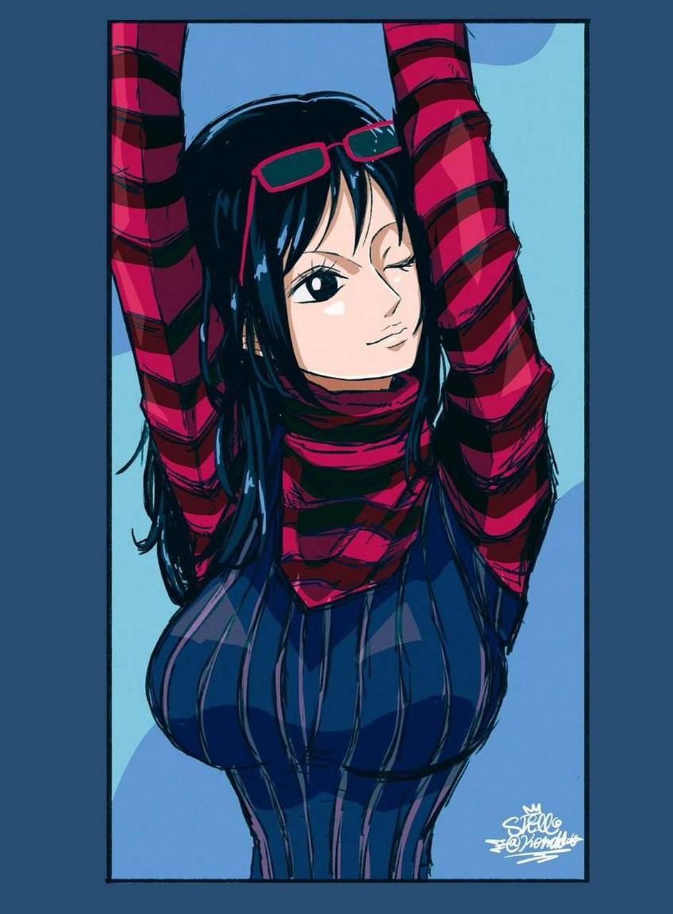 gif创作人# #海贼王# 达斯琪真的是古伊娜吗?不知道.