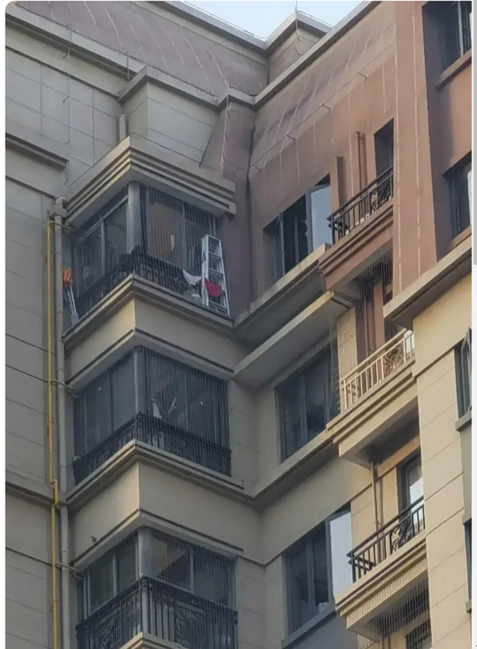 这家人有点不讲究.