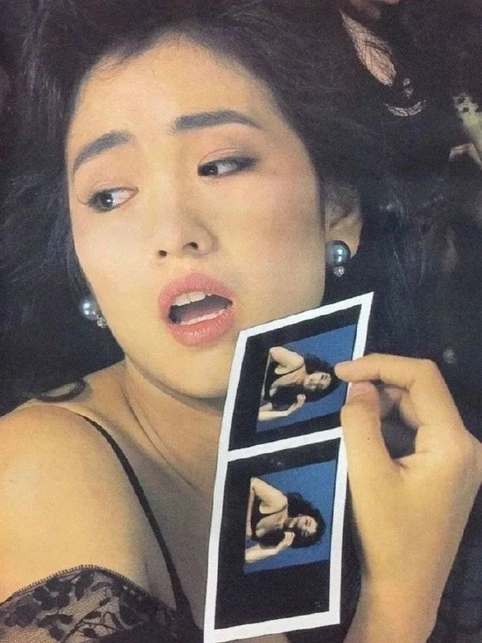 回顾一下巩俐的老照片,张艺谋的审美好一致,巩俐章子怡刘浩存.