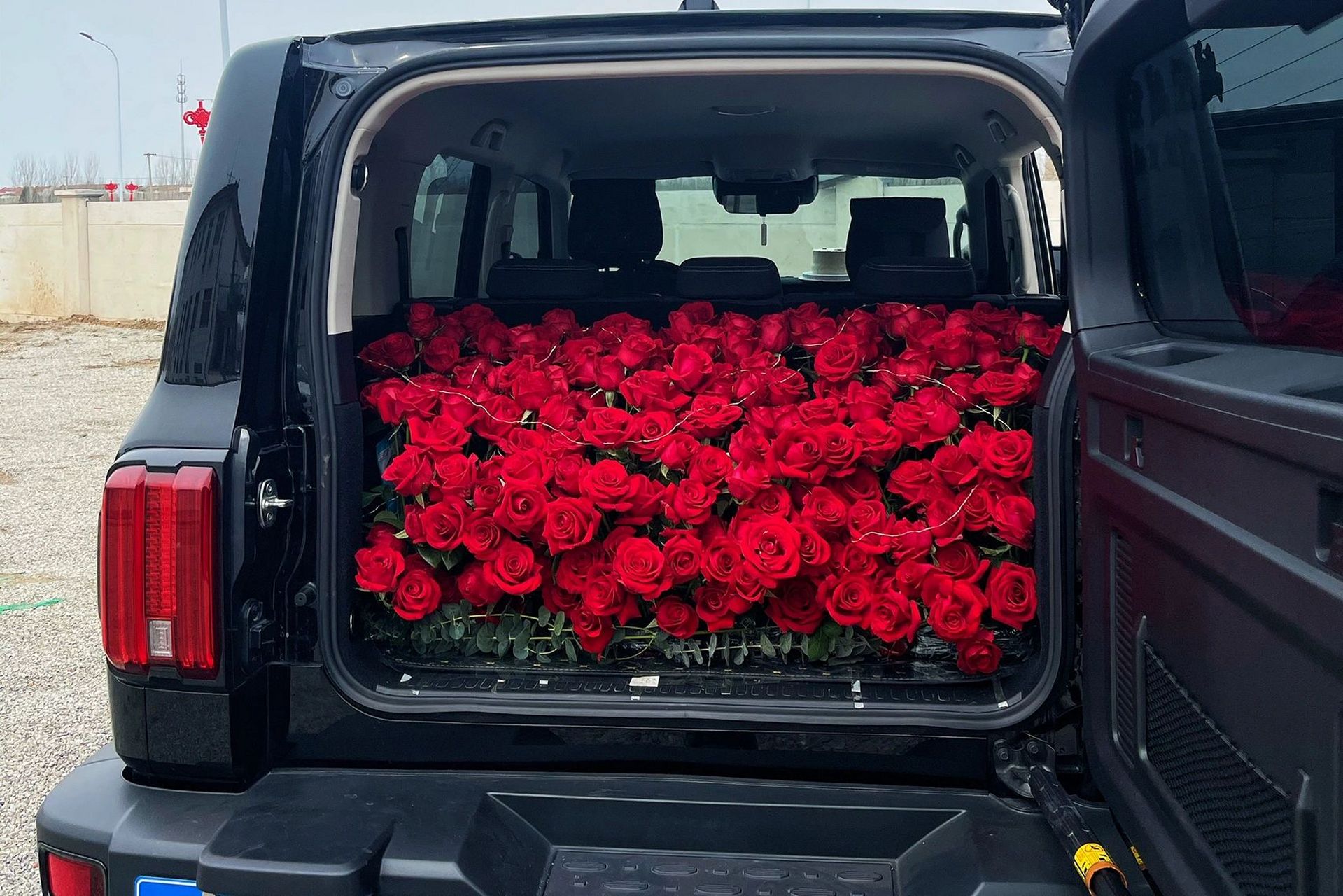 好了去干吧加油#超浪漫后备箱惊喜