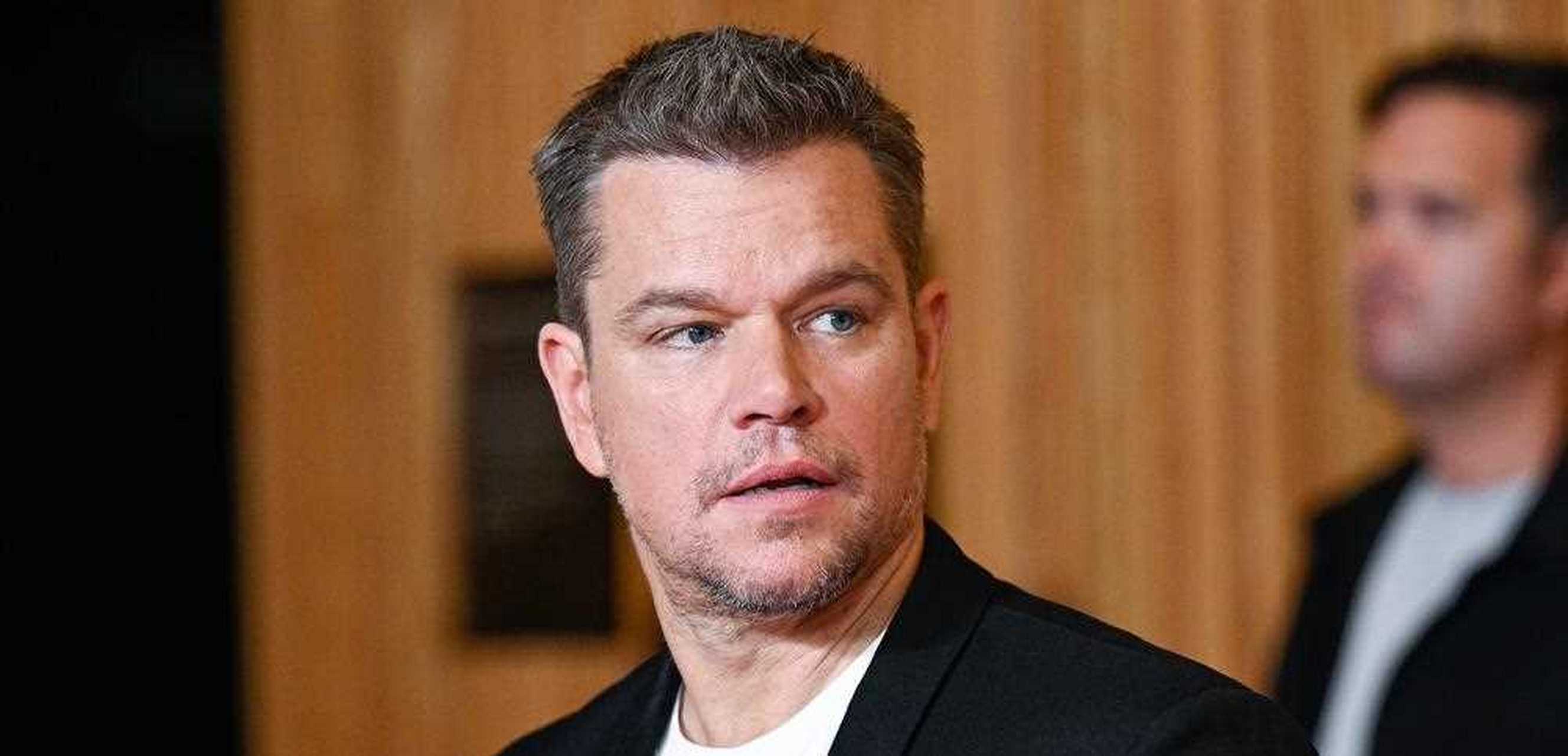 马特达蒙(matt damon)坚称,在最近一次采访中遭到强烈反对后,他从未